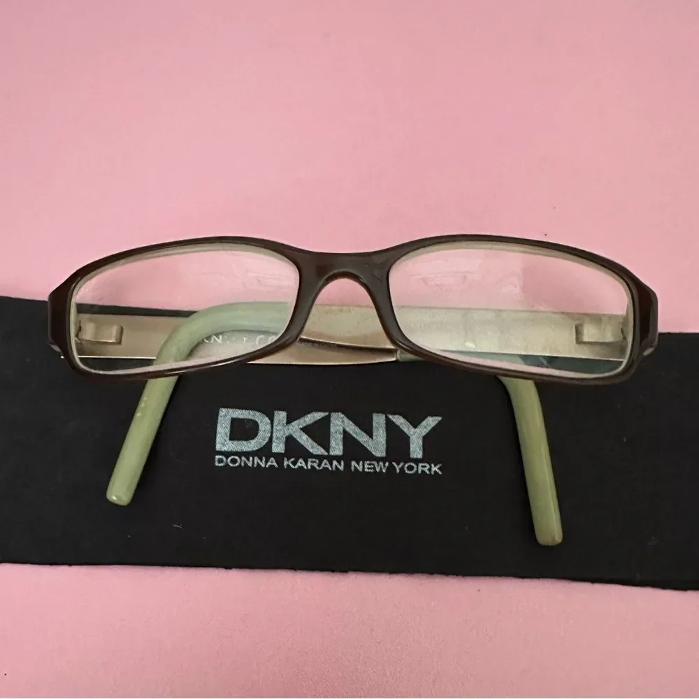 Donna Karen New York - brown DKNY Glasses with Case